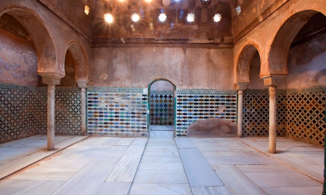 Alhambra guided tour with Arabian baths tickets