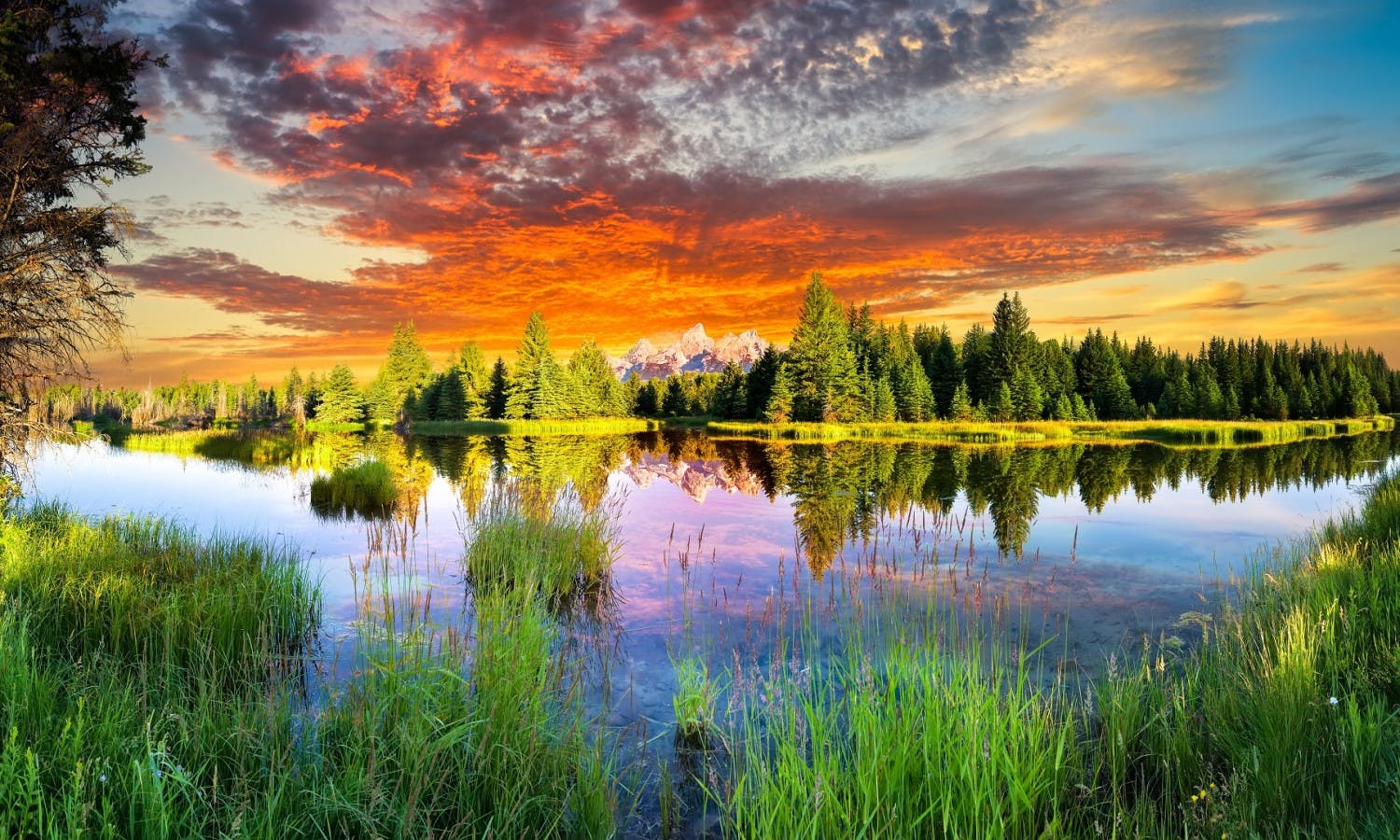  YEEIFFD Grand Teton National Park Sunset 5D Diamond