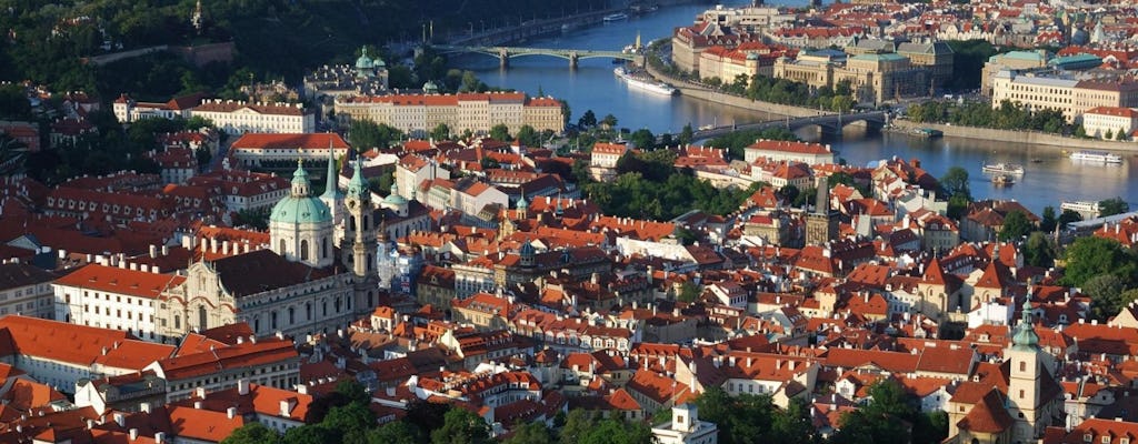 Visite touristique de Prague d'une journée avec déjeuner et croisière fluviale