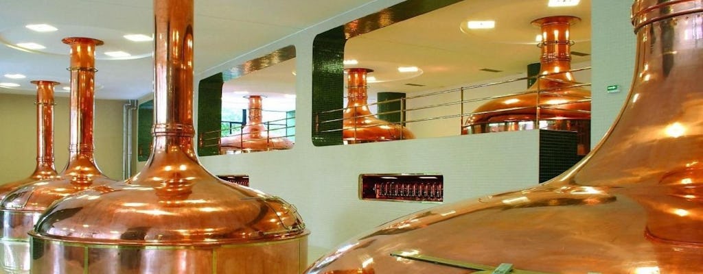 Nizbor glass factory and Pilsner Urquell brewery tour day trip