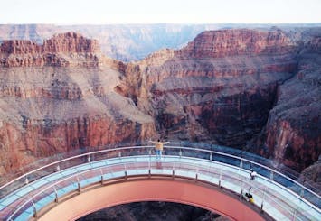 Grand Canyon West Rim bus tour with Hoover Dam photo stop and Skywalk ticket