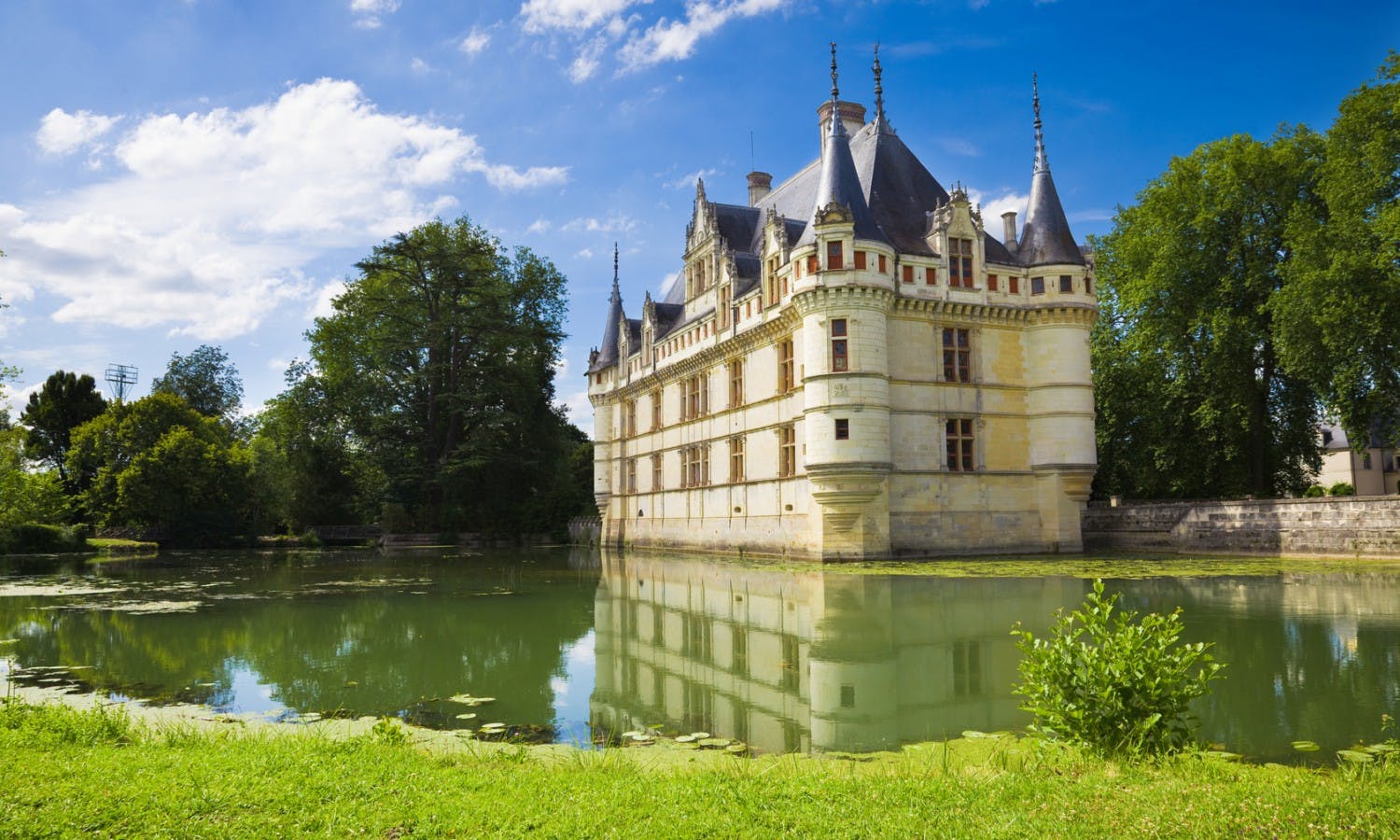 Bilety wstępu do zamku w Azay-le-Rideau