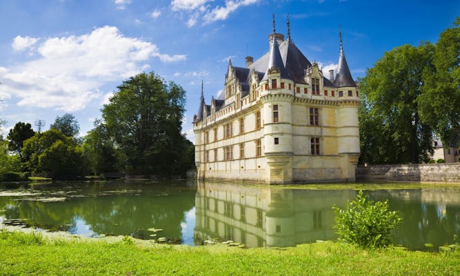 Bilety wstępu do zamku w Azay-le-Rideau