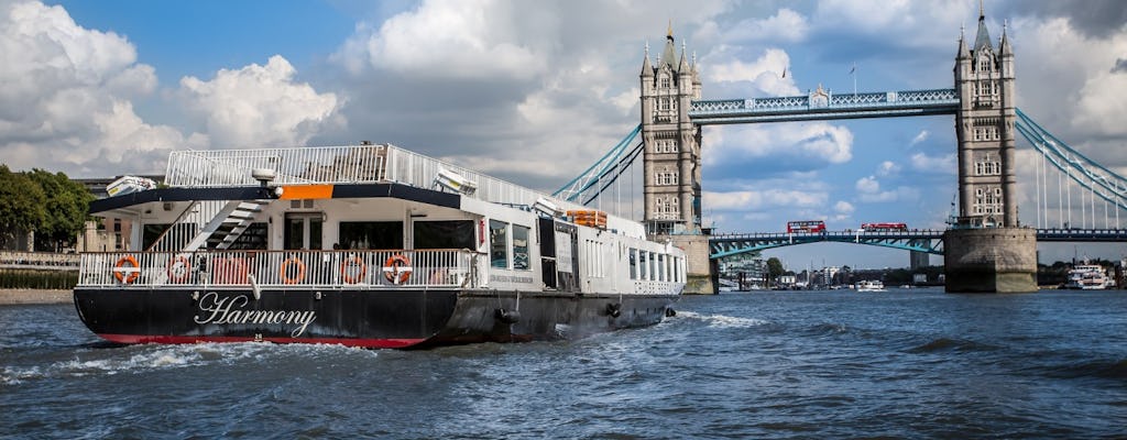 Afternoon tea cruise over de rivier de Theems