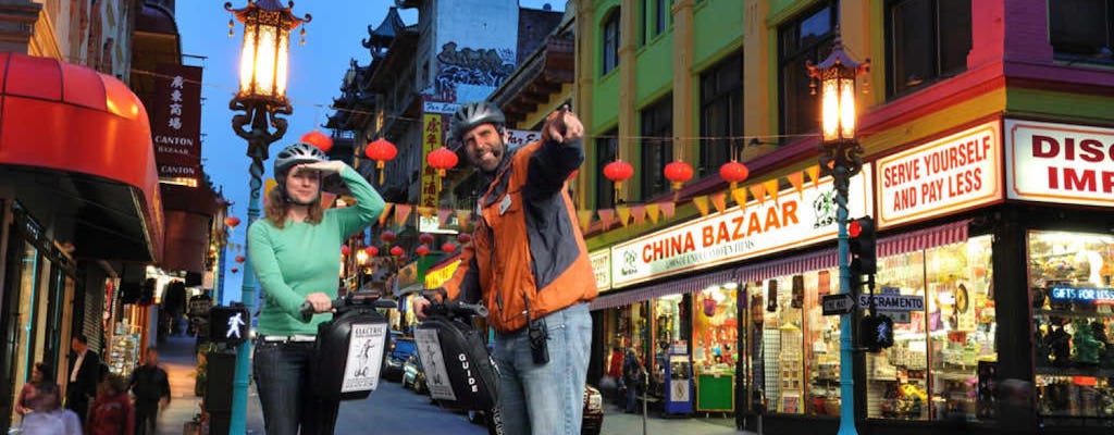 Prive-nachtelijke San Francisco Chinatown en Segway-tour aan het water