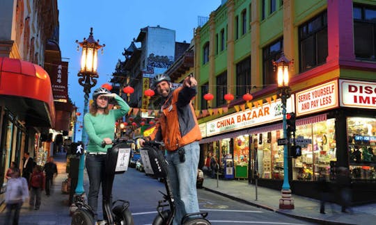 Prive-nachtelijke San Francisco Chinatown en Segway-tour aan het water