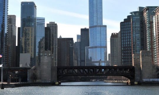 Croisière en hors-bord sur la rivière et le lac de Chicago