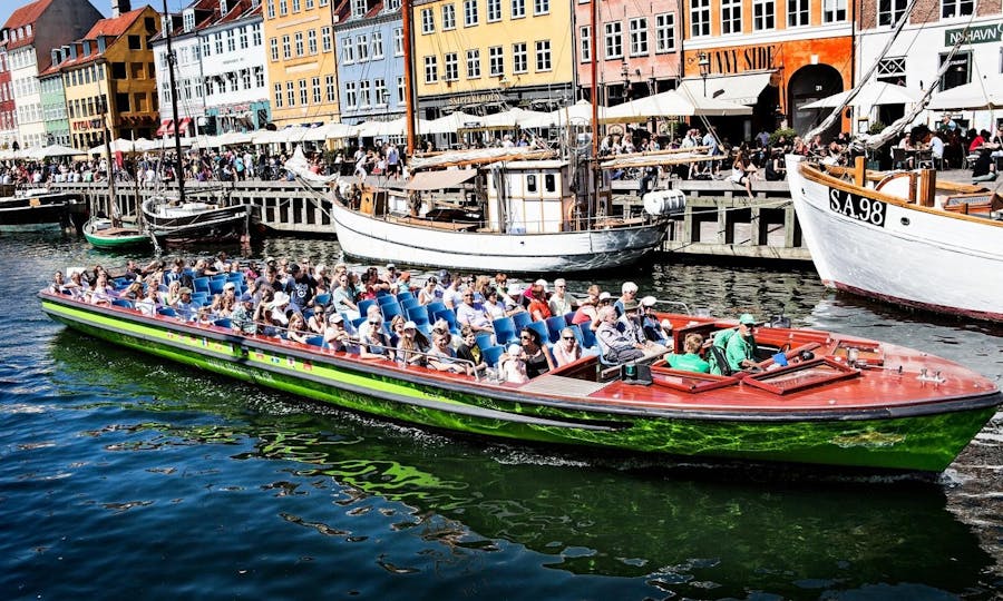 Copenhagen 48-hour hop-on hop-off boat tour