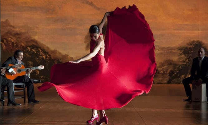 Pokaz flamenco w Sewilli z drinkiem
