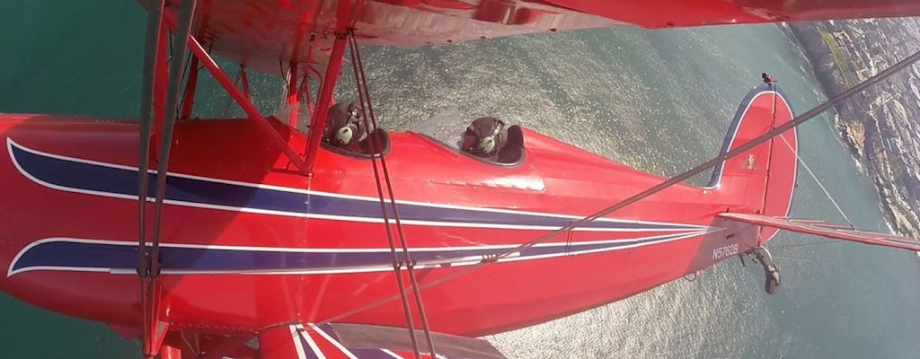 Vuelo de combate aéreo de San Diego Biplane