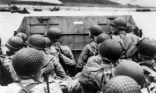 Dia inteiro nos campos de batalha D-Day da Normandia e praias de desembarque de Paris