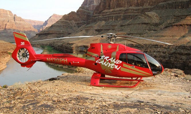 Grand Canyon Helikoptertour mit Champagner Picknick