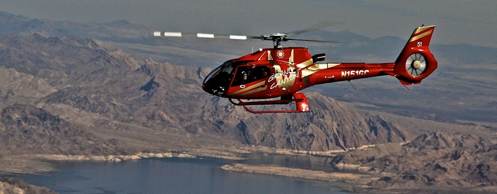 Passeio de helicóptero Golden Eagle pelo lado Oeste com Hoover Dam e Lake Mead