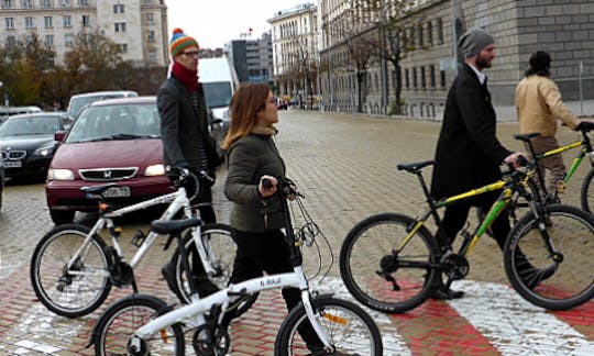 Sofia city tour by bike