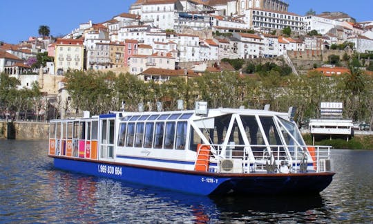 Coimbra hop-on hop-off bus tour and Mondego cruise