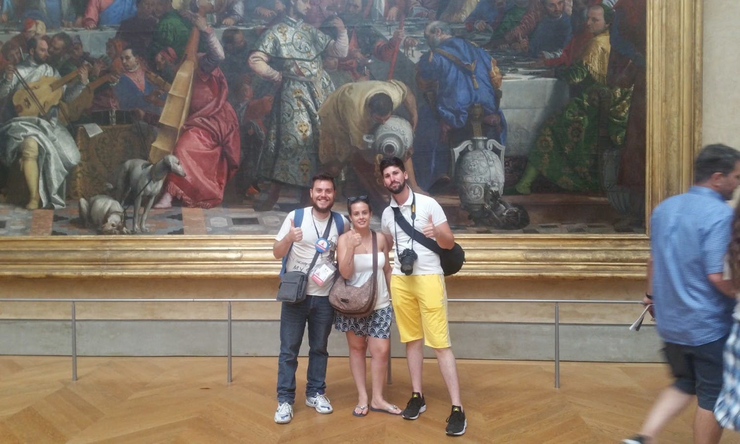 Privat rundtur av den italienska konsten på Louvren