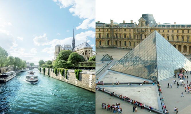 Tour del Museo del Louvre, Notre Dame e crociera