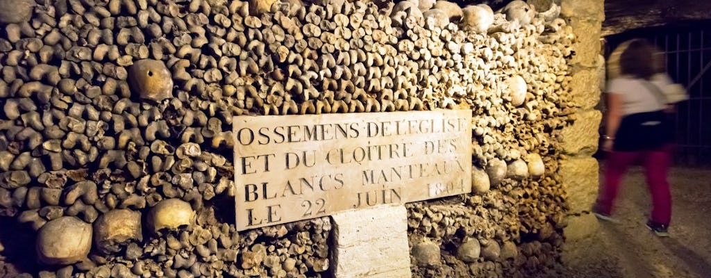 Visite guidé des catacombes avec billets coupe-file et accès aux zones fermées au grand public