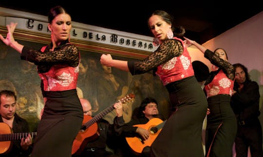 Flamencoshow in Corral de la Morería in Madrid