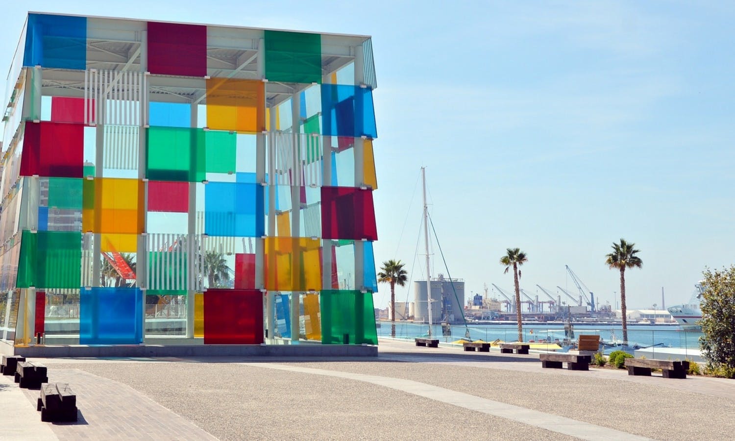 Kombitickets ohne Anstehen für das Centre Pompidou in Málaga