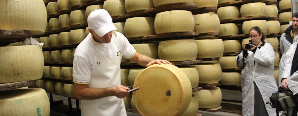 Parmigiano Reggiano cheese tasting tour in Parma