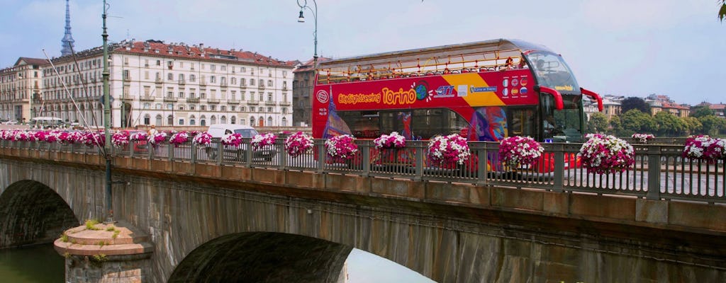 Billet de bus à arrêt multiples pendant 24 et 48 heures à Turin