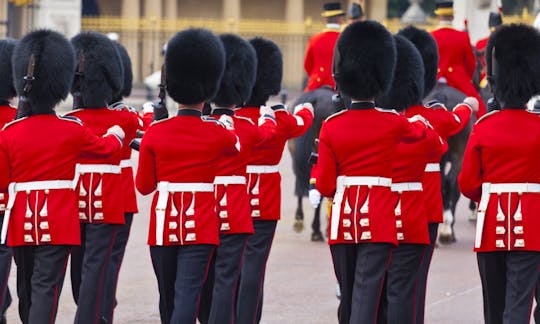 Udflugt til fods med Vagtskiftet i London