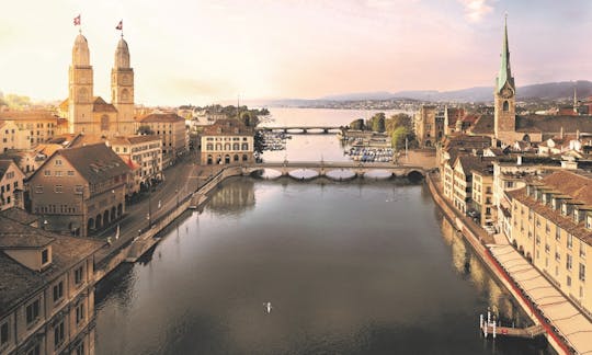 Zürich-tour met boottocht en bezoek aan Lindt Home of Chocolate