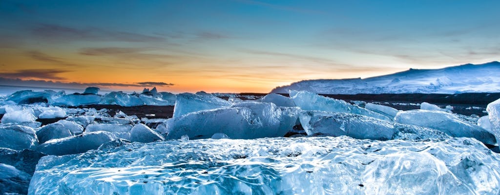 Gletsjerlagune Jökulsárlón-dagtour vanuit Reykjavik