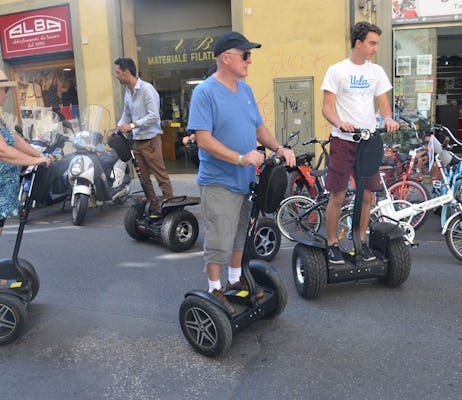 Self-balancing scooter tour of Florence