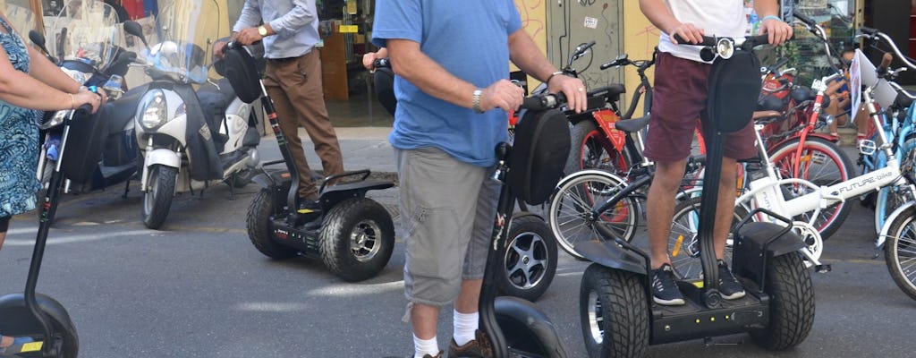 Self-balancing scooter tour of Florence