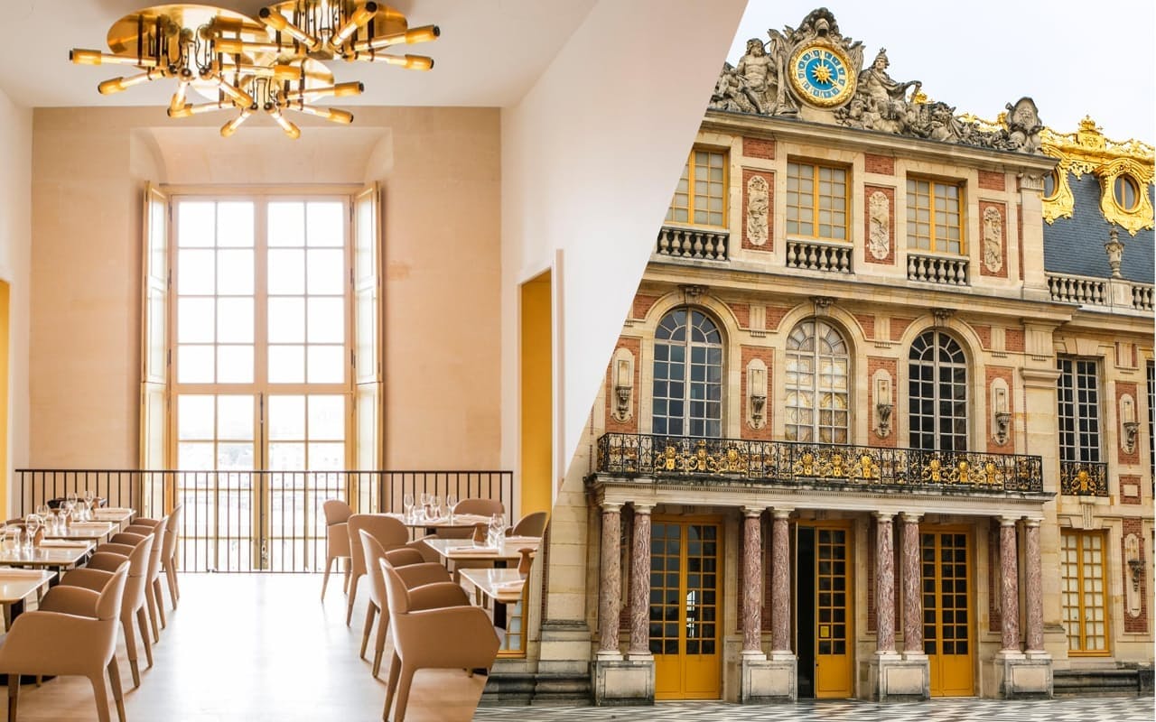 Tour durch das Schloss Versailles mit Mittagessen von Chefkoch Ducasse