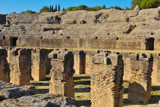 Italica guided tour and panoramic bus tour of Seville