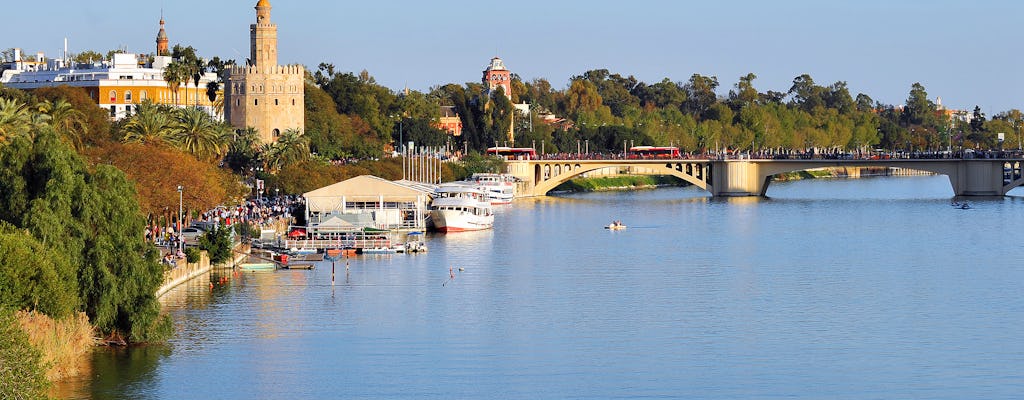 Passeio de caiaque em Sevilha no rio Guadalquivir