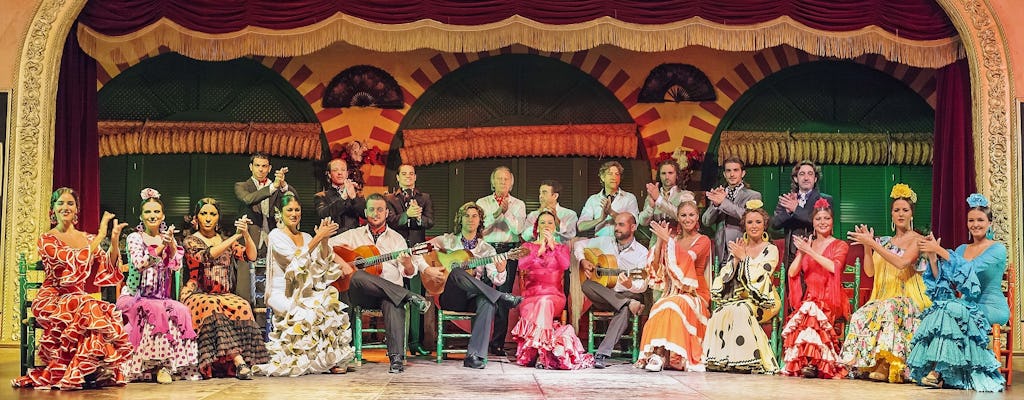 Excursão noturna de Sevilha com show de flamenco e tapas