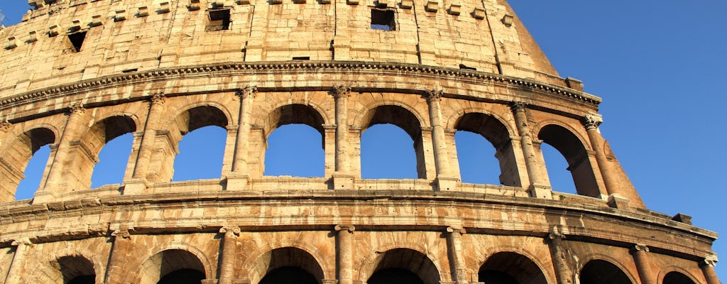 Tour semi-privato del Colosseo con accesso al piano dell'Arena, al Foro Romano e al Palatino