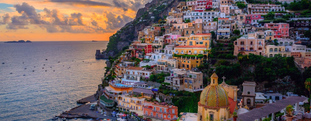 Excursion d'une journée sur la côte amalfitaine, à Positano et à Pompéi au départ de Rome