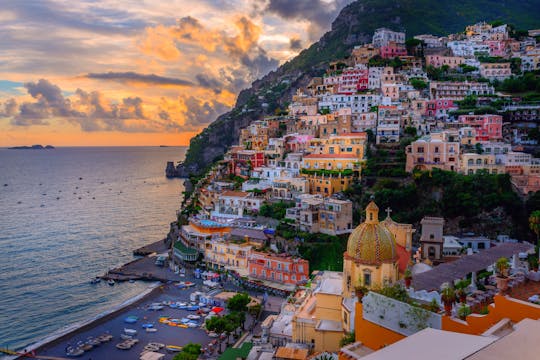 Viagem de um dia a Pompeia, Costa Amalfitana e Positano saindo de Roma