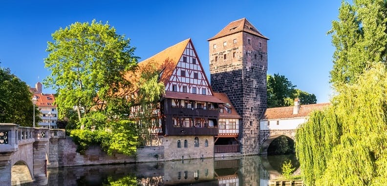 Stadstour Neurenberg met excursie per trein vanuit München