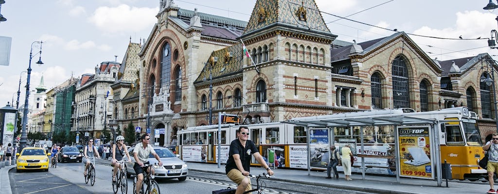 Budapest sightseeing tour by bike