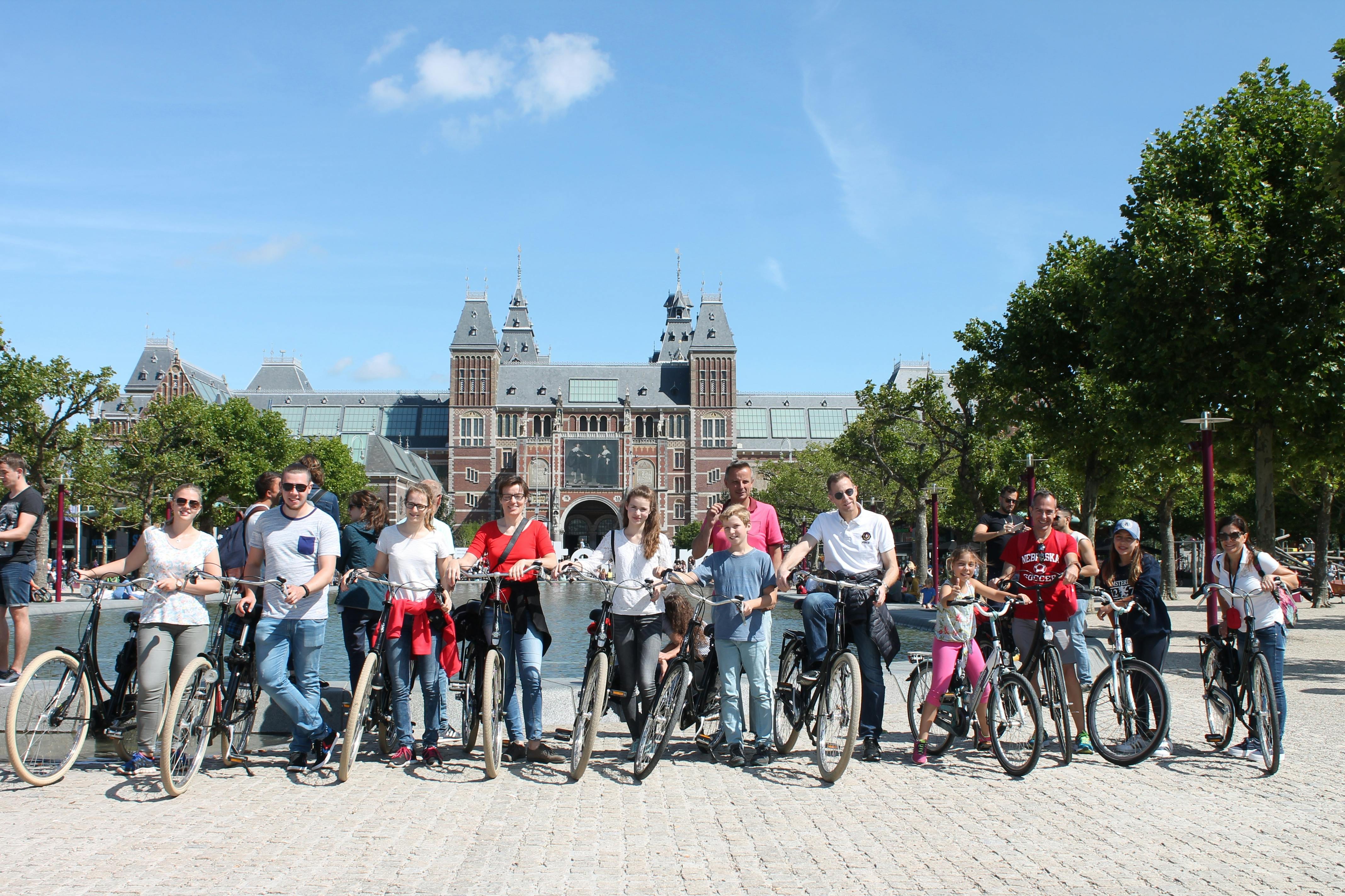 Passeio histórico de bicicleta em Amsterdã