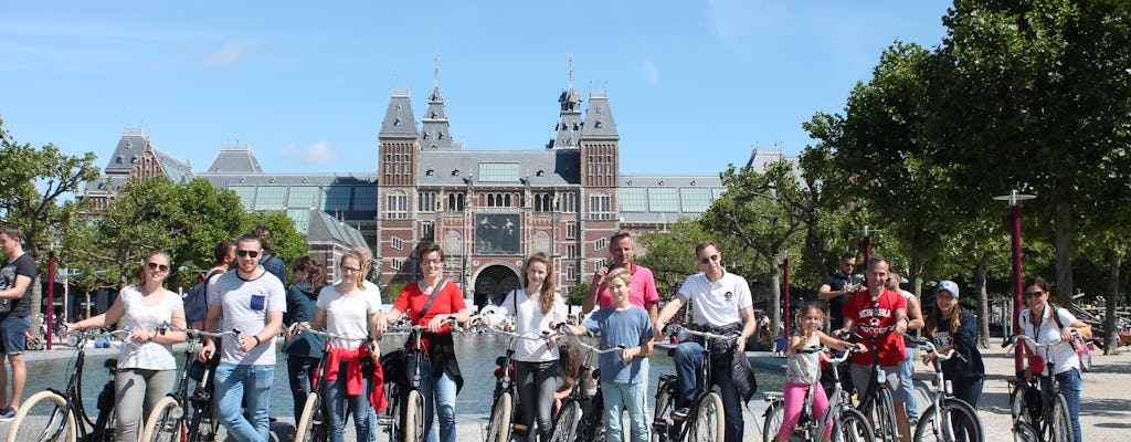 Historische fietstocht door Amsterdam