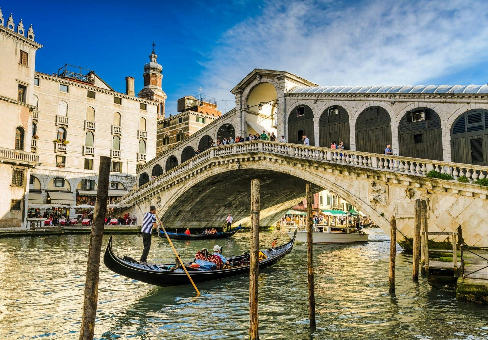 Gondoltur i Venedig
