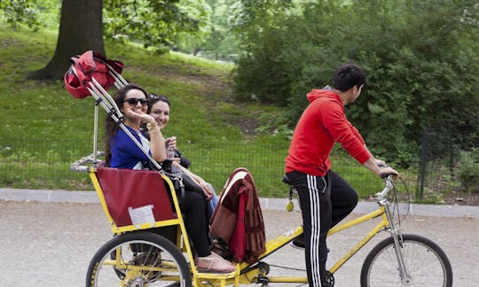Central Park pedicab tour