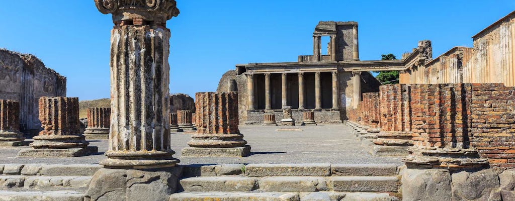 Półprywatna wycieczka z Rzymu do Pompejów i nad Wybrzeże Amalfitańskie