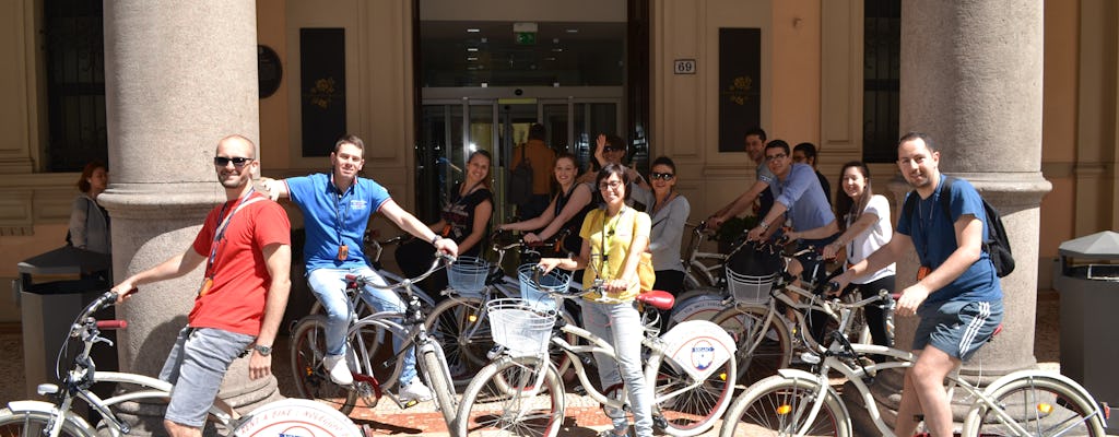 Passeio de bicicleta clássico em Bolonha