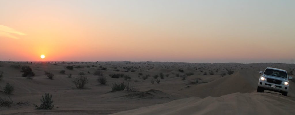 Desert safari and dinner from Abu Dhabi