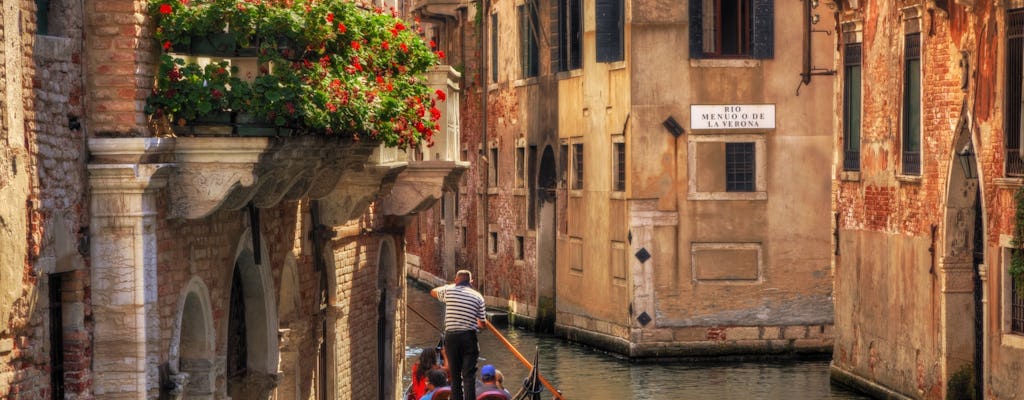 Glassblowing art and Venice by gondola combo tour