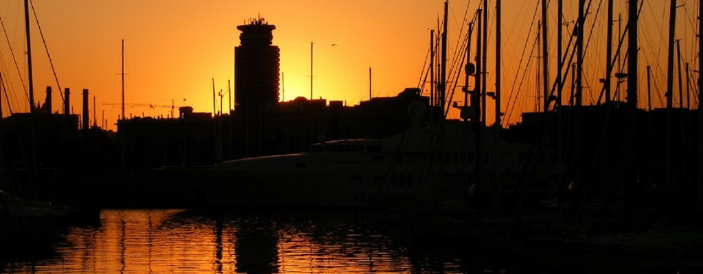 Barcelona sunset sailing cruise