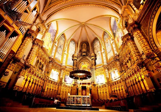 Montserrat guided tour and riding experience with private transport from Barcelona